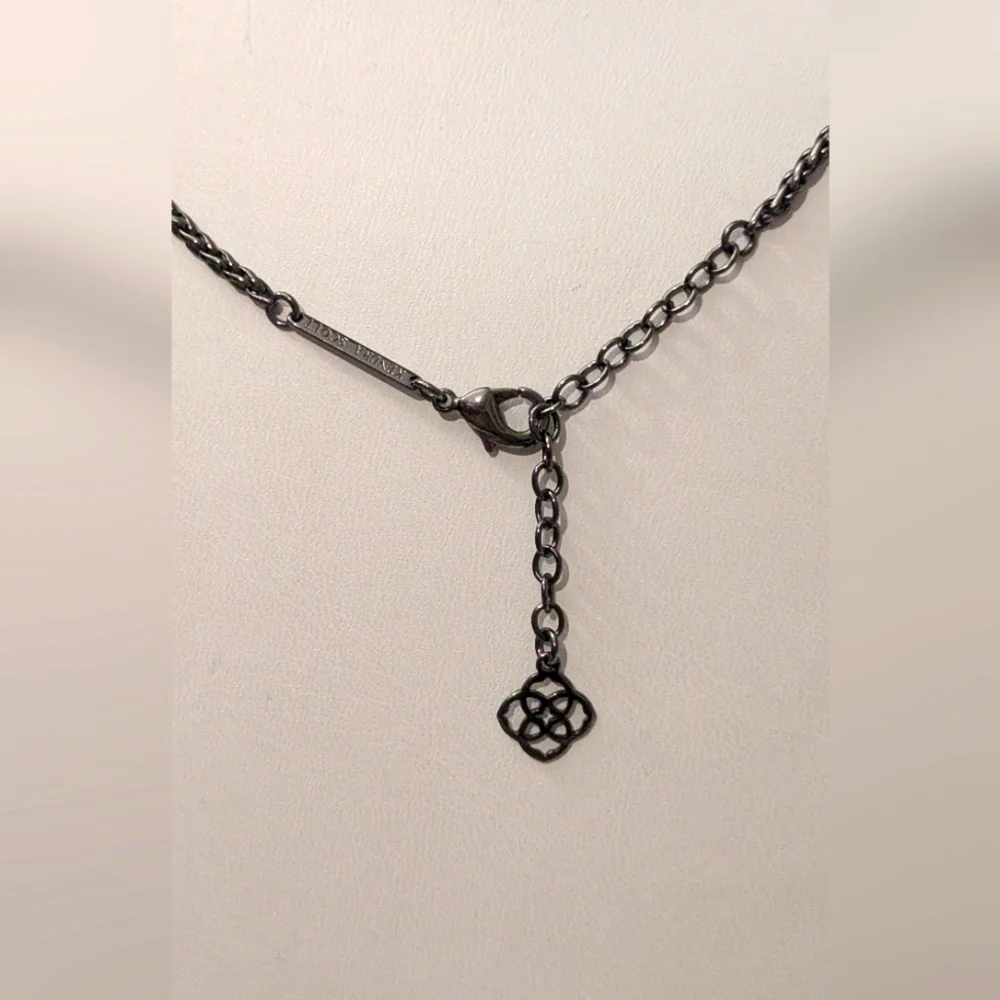 Kendra Scott Oliver Necklace With Dustbag EUC. Adjustable 26-28" - Picture 5 of 8